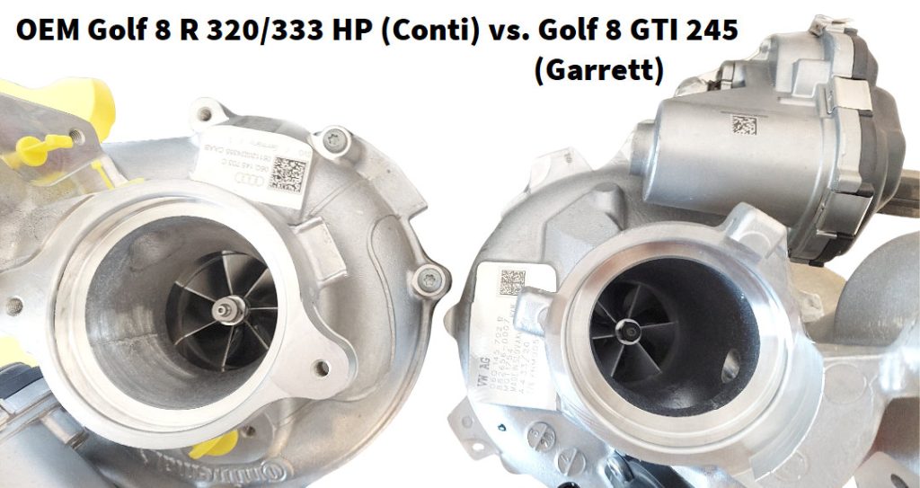Welchen Turbolader hat der VW Golf 8 GTI MK8 245 265 Skoda Octavia RS IV 4 NX Superb Cupra Leon Formentor OEM Original Turbo VZ Audi A3 45 TFSI