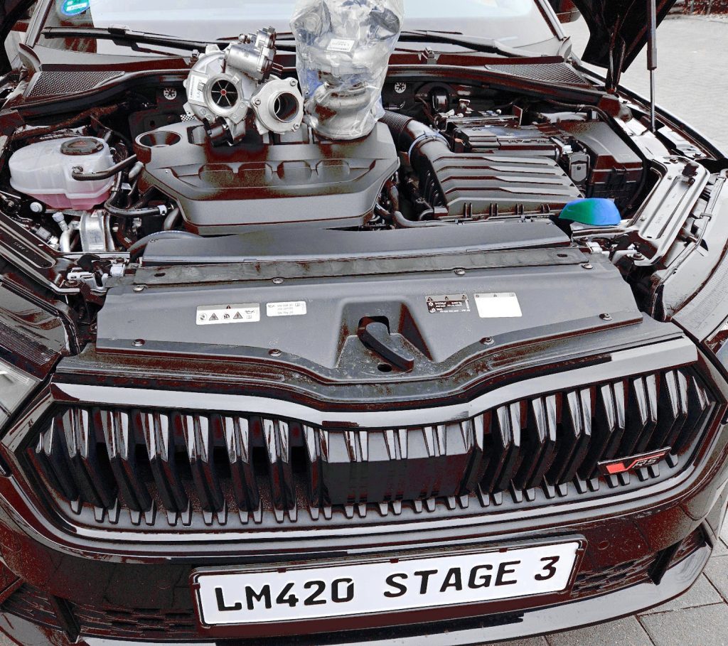 Skoda Octavia RS IV NX Superb Kodiaq Karoq 4x4 LM420 EVO4 Turbo Upgrade Turbolader Hybrid DNPA 245 DNPC 265 400 450 500 PS_